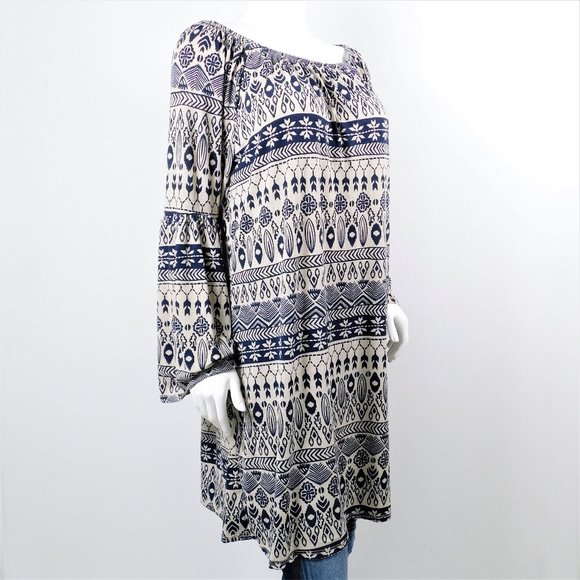 R. Rouge Bell Sleeve Tunic Top (71724) - Picture 1 of 4